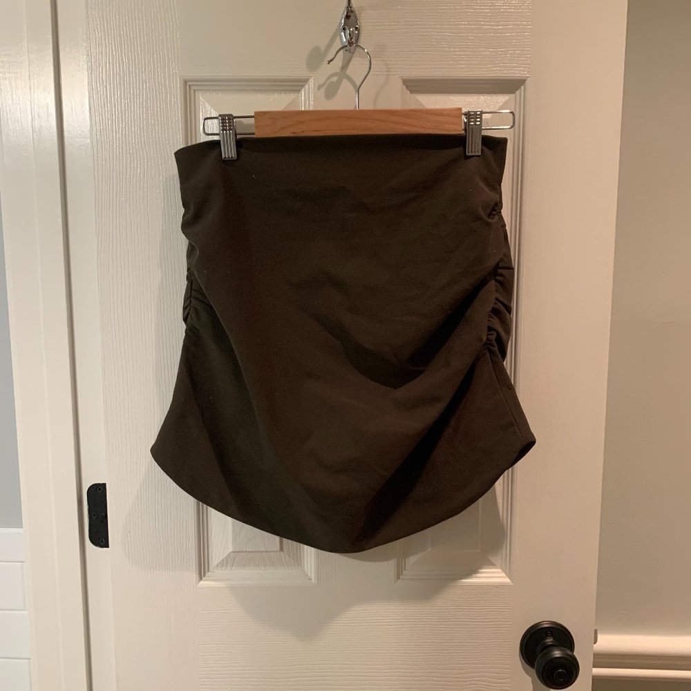 Army Green ZARA Skirt